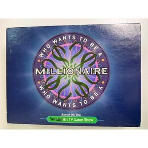 Pressman Who Wants To Be A Millionaire Board Game 2000 Edition 1000 Cards 5000